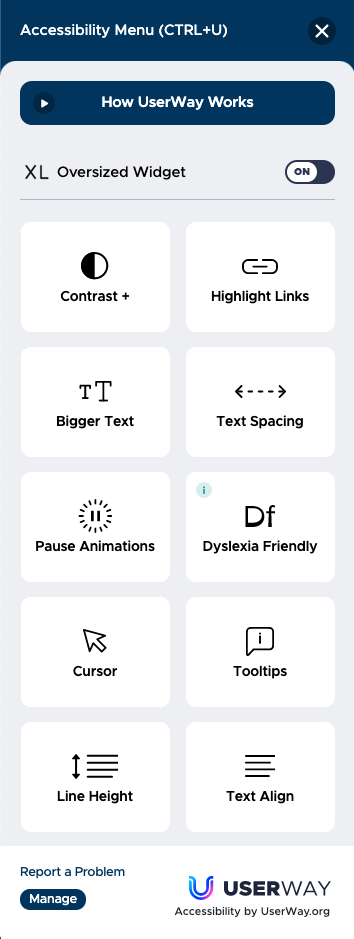 Kriete Trucks Accessibility Tool Example