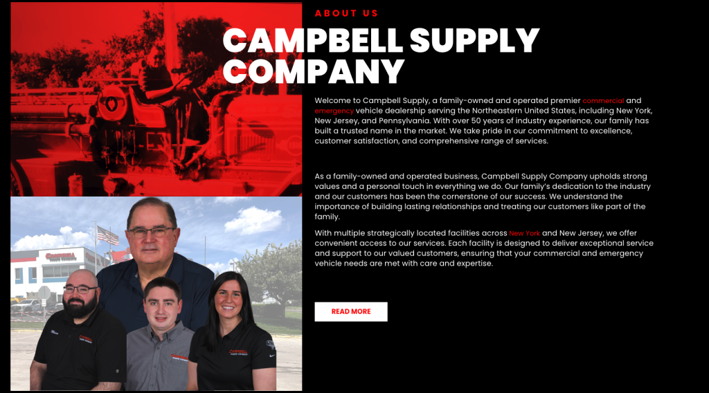 Campbell Supply Company Home page slider 2